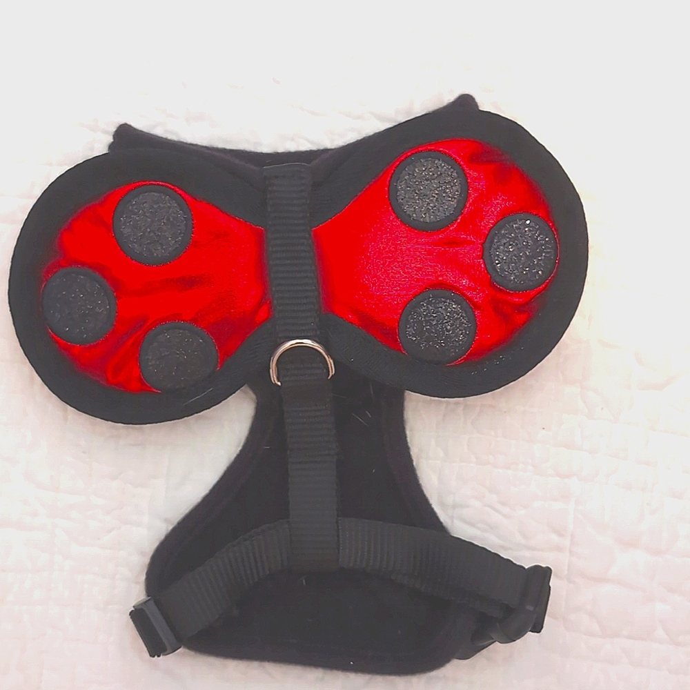 PET Ladybug Harness Costume
